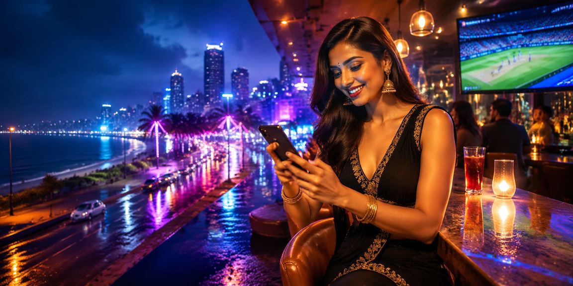 Mumbai player enjoying Andar Bahar online during cricket match